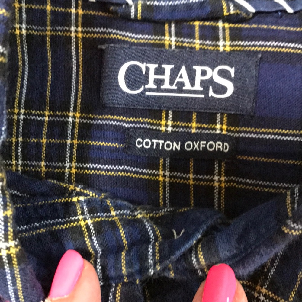 Chaps Button Down Size L - Picture 4 of 8